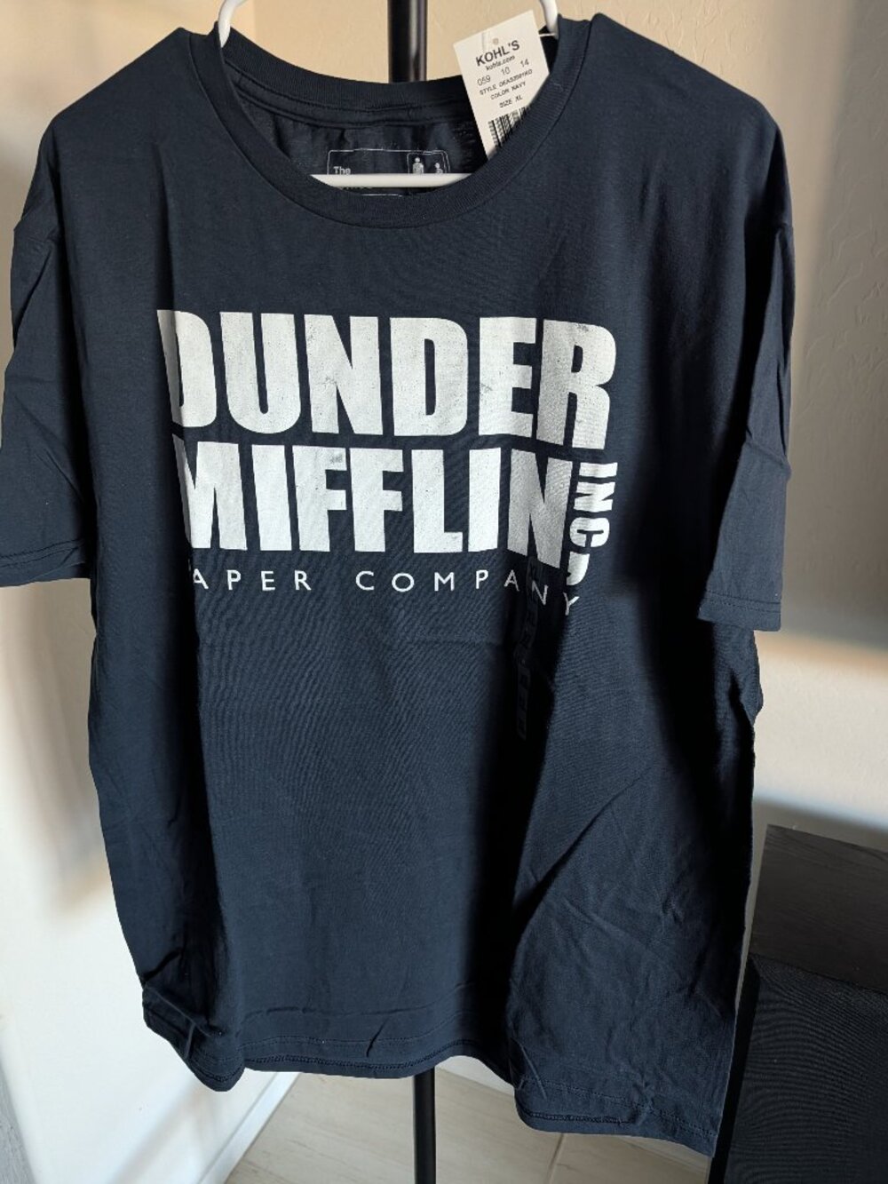 NWT The Office Dunder Mifflin Inc. Paper Company T-shirt XL